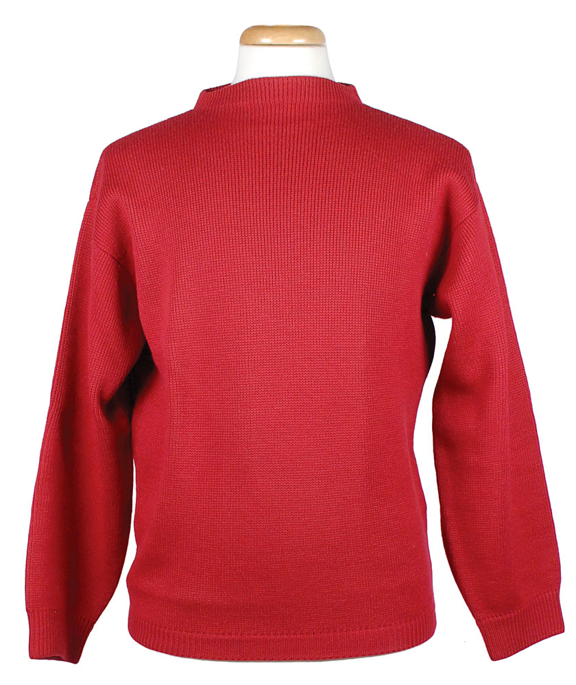Dean's personally-owned red sweater that he borrowed from a tavern owner and accidentally left at the home of fellow actor and acquaintance, John Gilmore.