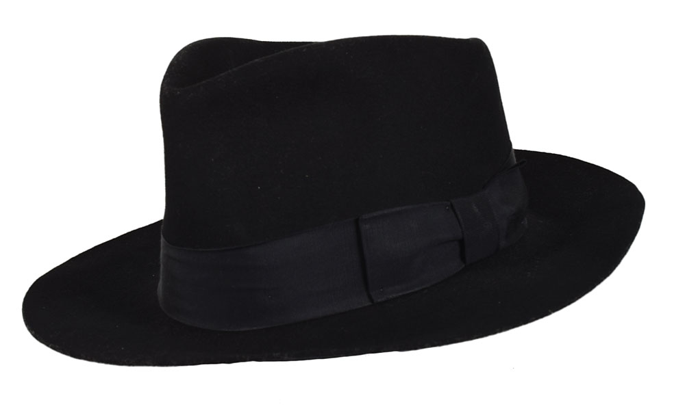 This stage-worn fedora was thrown from the stage by the singer at one of his concerts part of his Bad international tour. This trademark piece of Jackson fashion sold for double its $5,000 estimate, going for $10,231.