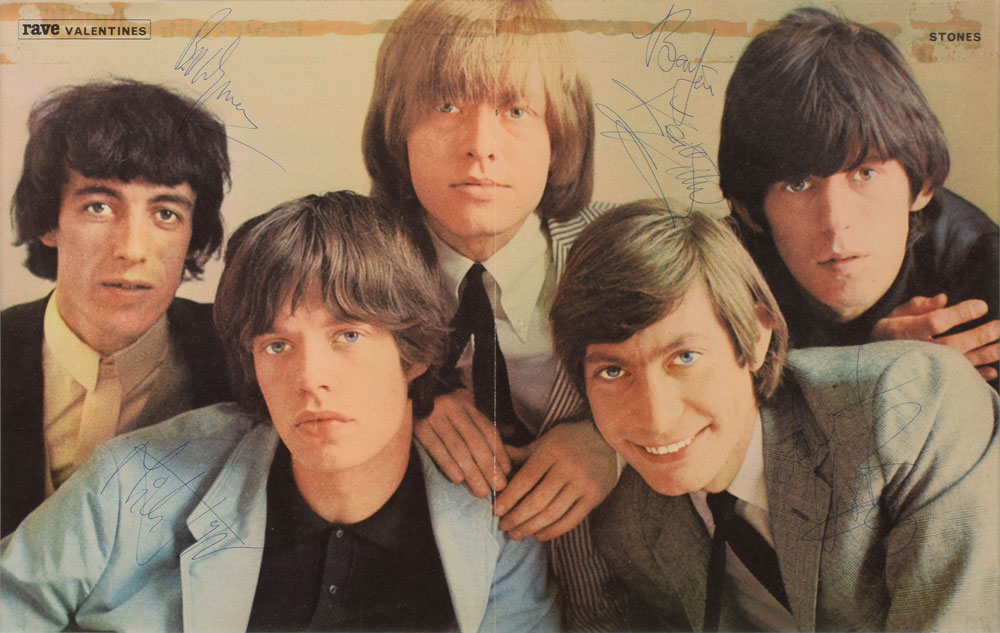 Sell Rolling Stones Signed Photos, Albums, Music Memorabilia with RR