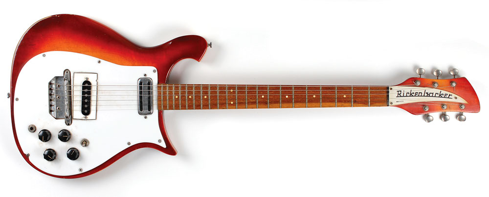 Johnny Ramone's Rickenbacker guitar.