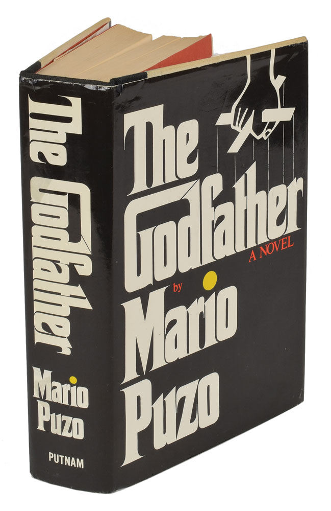 First edition copy of The Godfather by Mario Puzo.