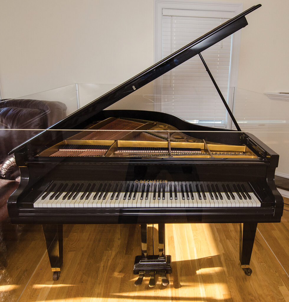 Billy Joel’s stage-used piano C. Bechstein Model M Grand Piano.