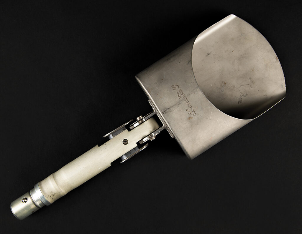Apollo 16 Lunar Surface-Used Moon Rock Scoop - From the Personal Collection of Charlie Duke.