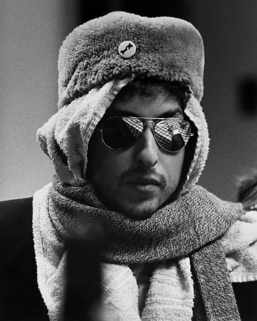 Bob Dylan on the 1974 reunion tour with The Band
