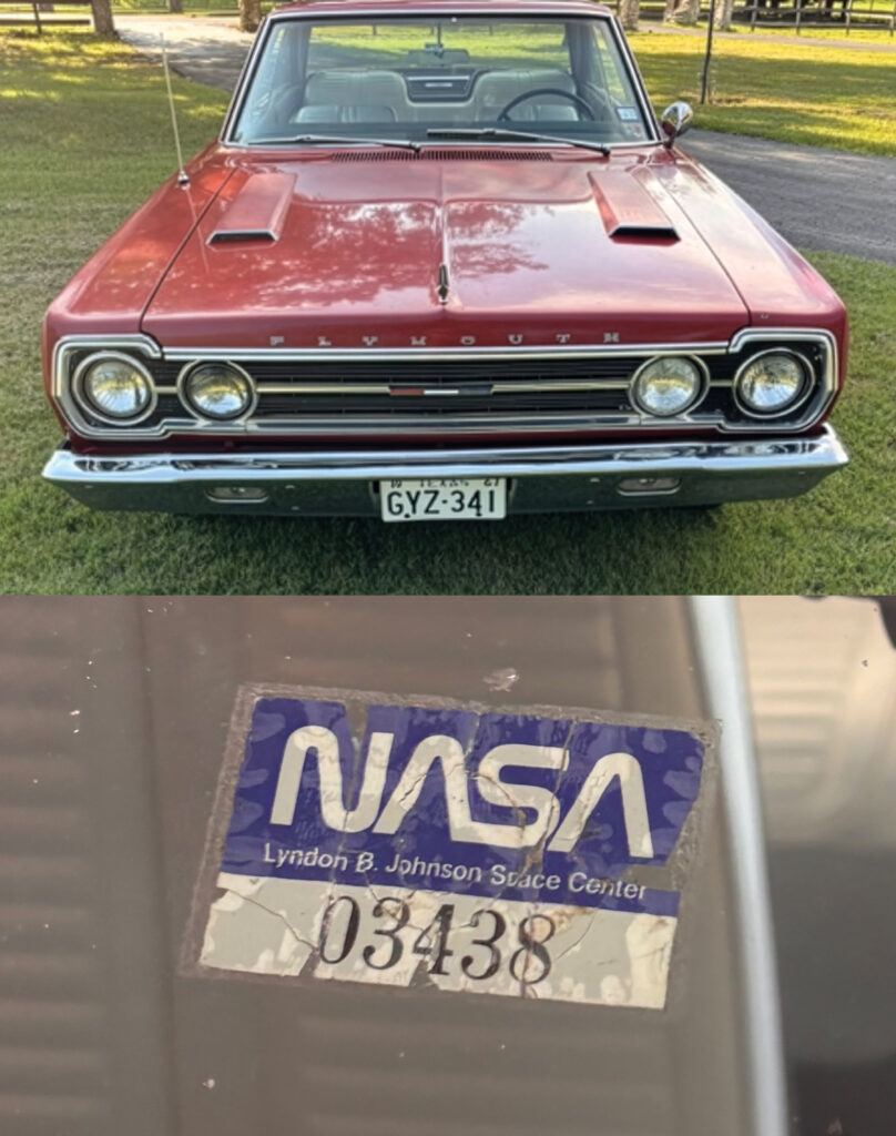 Astronaut William E. Thornton's 1967 Plymouth Belvedere GTX 440 four-speed in Turbine Bronze Metallic